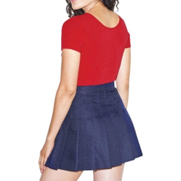 NWT Short Sleeve Scoop Neck American Apparel Top - Picture 3 of 7